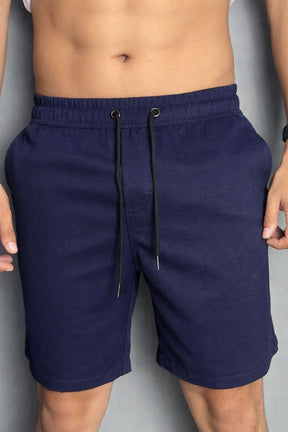 Short Santorini - Tecido Tecnológico [Azul Marinho]