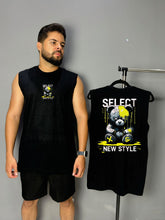 Regata Machão - Urso Street Style [PRETO]