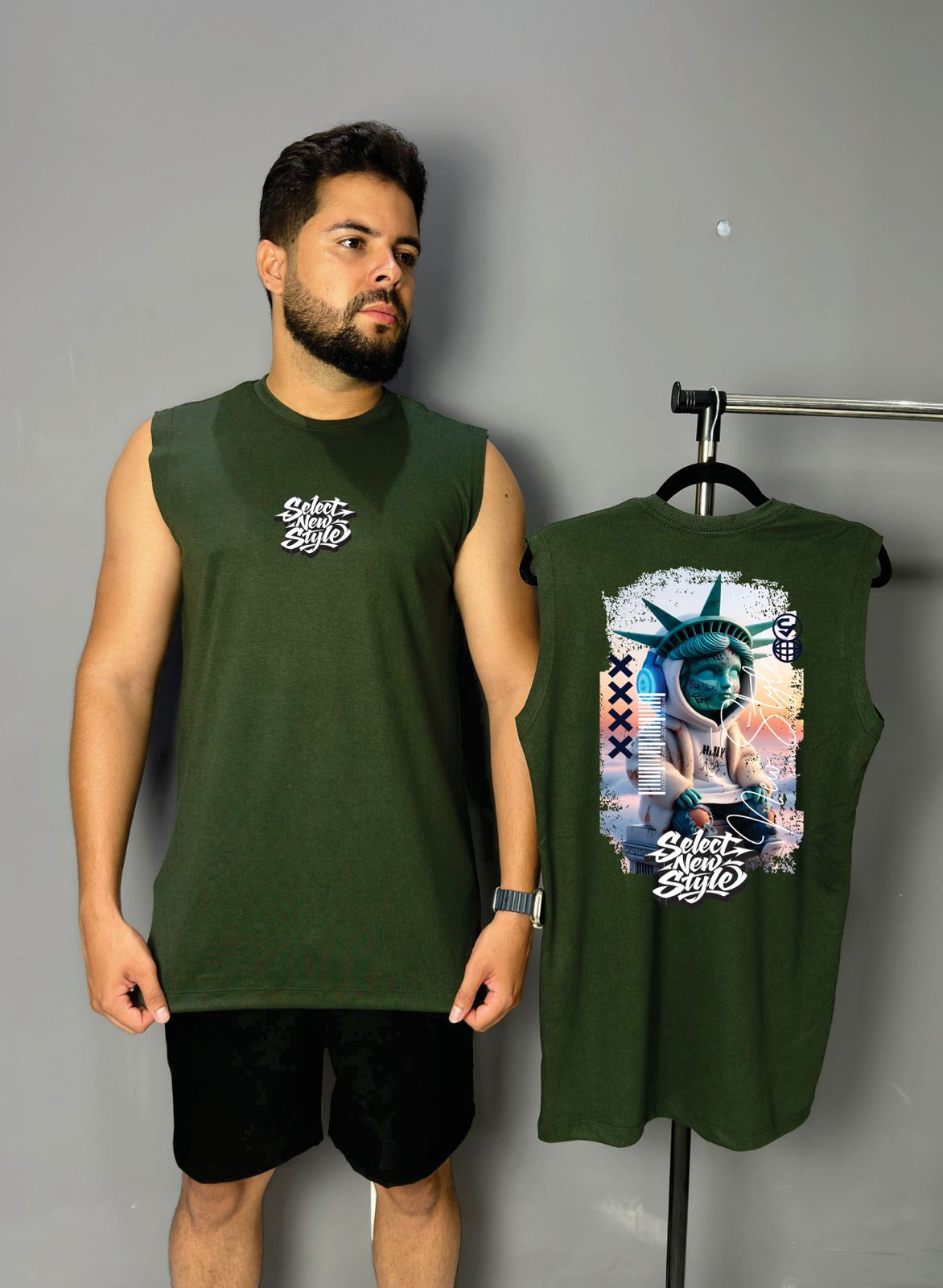 Regata Machão - Liberdade Street [VERDE]