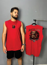 Regata Machão - Urso Street - Coroa de Rosas [VERMELHO]