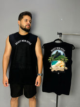 Regata Machão - Tropical Paradise [PRETO]