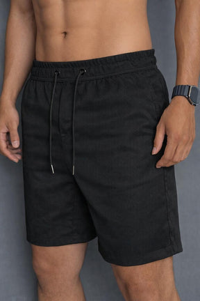 Short Santorini - Tecido Tecnológico [PRETO]